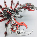 Scorpion King 200Pcs Metal Insect Model Kit 3D DIY Mechanical Assembly Crafts - stirlingkit