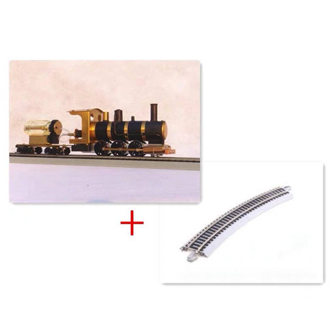 1:87 HO Scale Steam Drive Train Model Steam Locomotive Model Live Steam Engine - stirlingkit