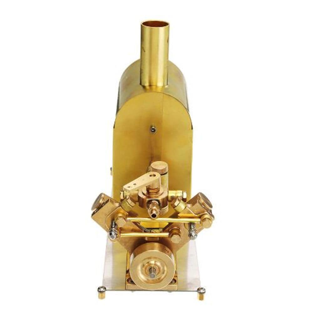 M2C Mini Steam Boiler with Twin Cylinder Marine Steam Engine Stirling Engine Model - stirlingkit