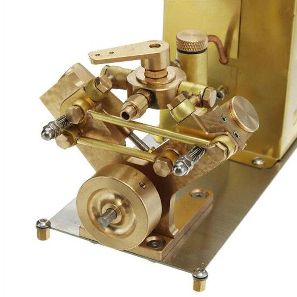 M2C Mini Steam Boiler with Twin Cylinder Marine Steam Engine Stirling Engine Model - stirlingkit