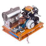 TOYAN 4 stroke Gasoline Engine DIY 12V Electric Generator Science Education Laboratory Engine - stirlingkit