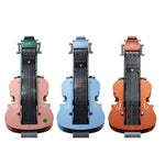 Teching Metal Violin Puzzle Model Assembler Kit Assembly Stem Educational Toy - stirlingkit