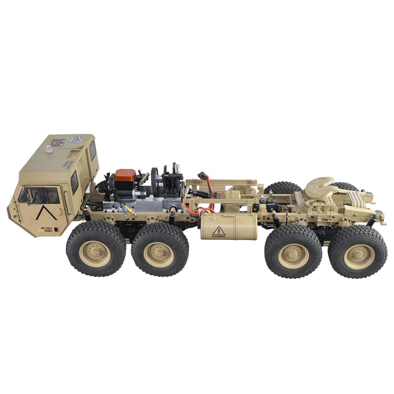 Toyan 1:12 8x8 R/C 2.4G High Horse Horsepower Methanol Gas Powered Military Truck Off-road Vehicle - stirlingkit