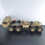 Toyan 1:12 8x8 R/C 2.4G High Horse Horsepower Methanol Gas Powered Military Truck Off-road Vehicle - stirlingkit