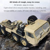 Toyan 1:12 8x8 R/C 2.4G High Horse Horsepower Methanol Gas Powered Military Truck Off-road Vehicle - stirlingkit