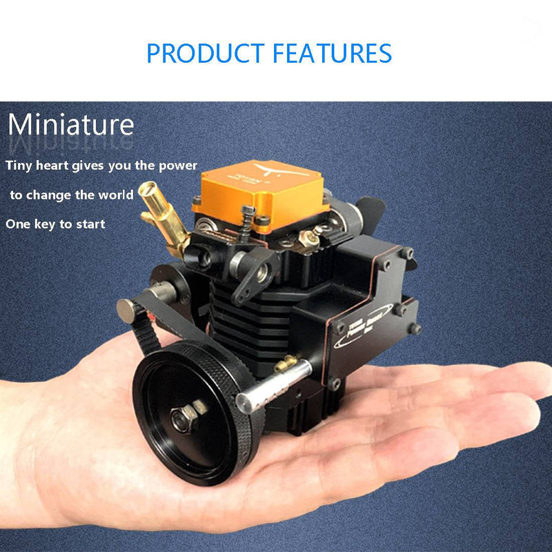 Toyan 4 Stroke Methanol RC Engine FS-S100A Set With Base And All Start Kits - stirlingkit