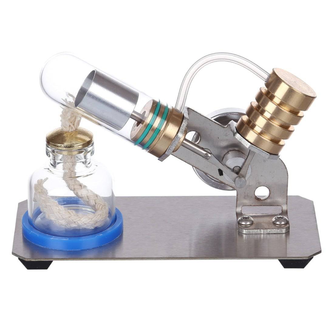 V-shape Stirling Engine Kit Scientific Experiments Model Education Toy - stirlingkit