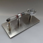 Hot Air Thermoacoustic Heat Stirling Engine Model Single Cylinder Generator Toy - stirlingkit