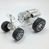 Stirling Engine Car Model Kit Physical Experiment Engine with Advanced Rubber Wheel - stirlingkit