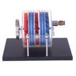 Multi Stage Steam Turbine Model Physics Equipment Demonstration Educational Toys - stirlingkit