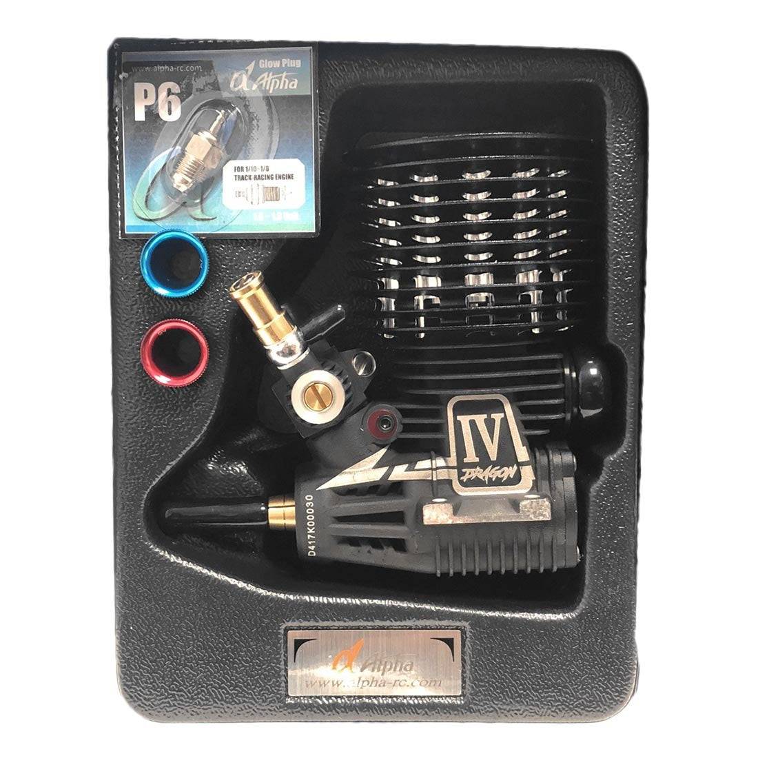 Alpha Dragon IV.21 3P Level 21 3.49cc Off-road Vehicle Methanol Engine - stirlingkit
