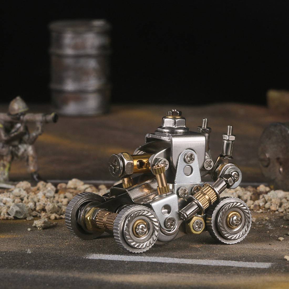 6PCS Metal Mech DIY Mini Set Robot Educational Toy Gift - Blind Box - stirlingkit