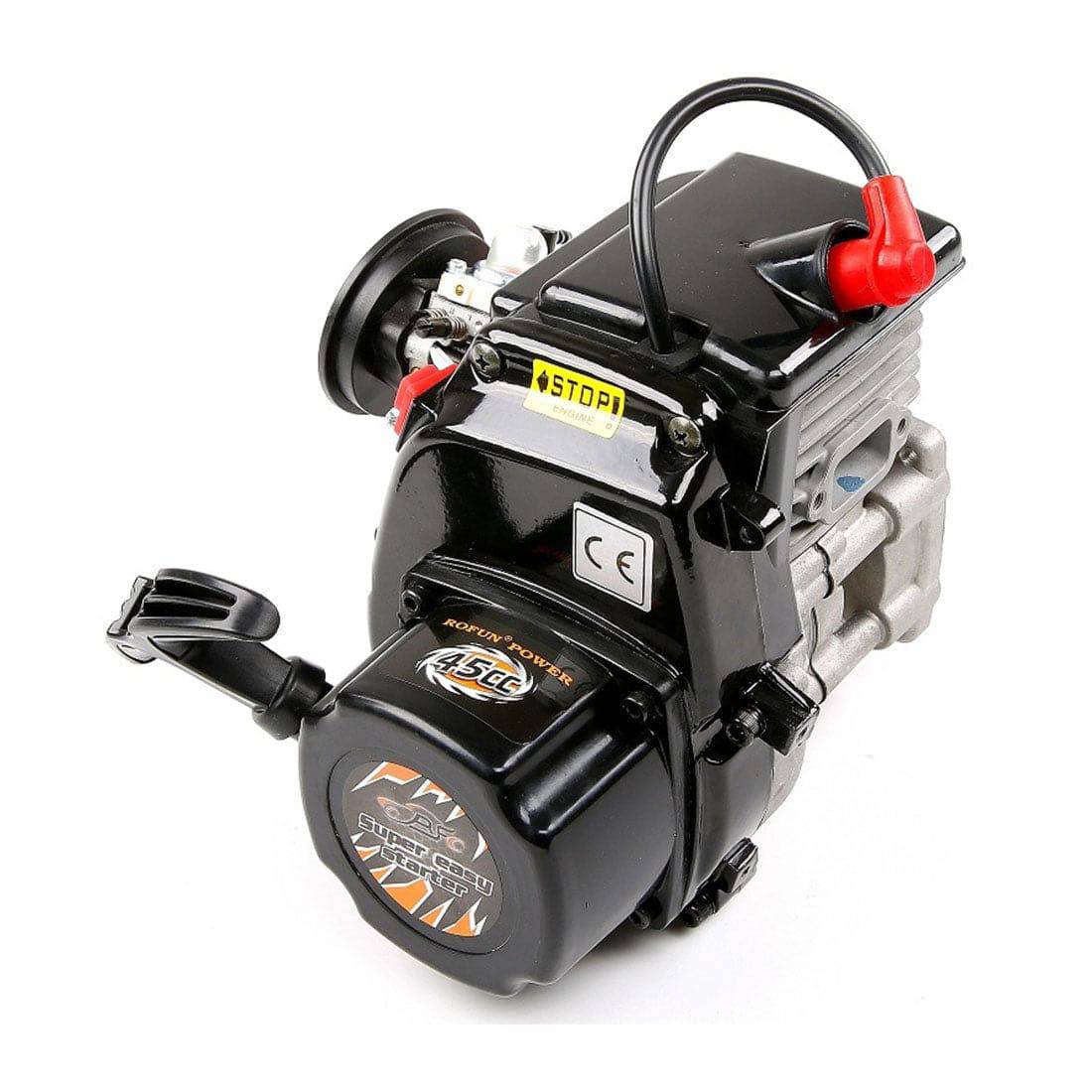 45CC 2 Stroke 4 Bolt Engine RC Engine Gas Engine For 1/5 Rovan LT LOSI ...