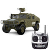 HG P408 1/10 2.4G 4WD 16CH 30km/h RC Model Car Light Sound Function U.S.4X4 Truck without Battery Charger - stirlingkit