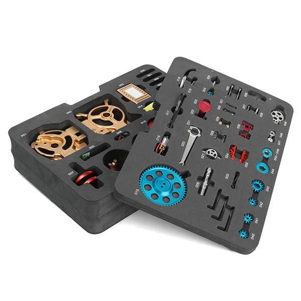 Car Engine Model All-metal Craftsmen Mini Single-cylinder High Challenge Assembled Model Collection - stirlingkit