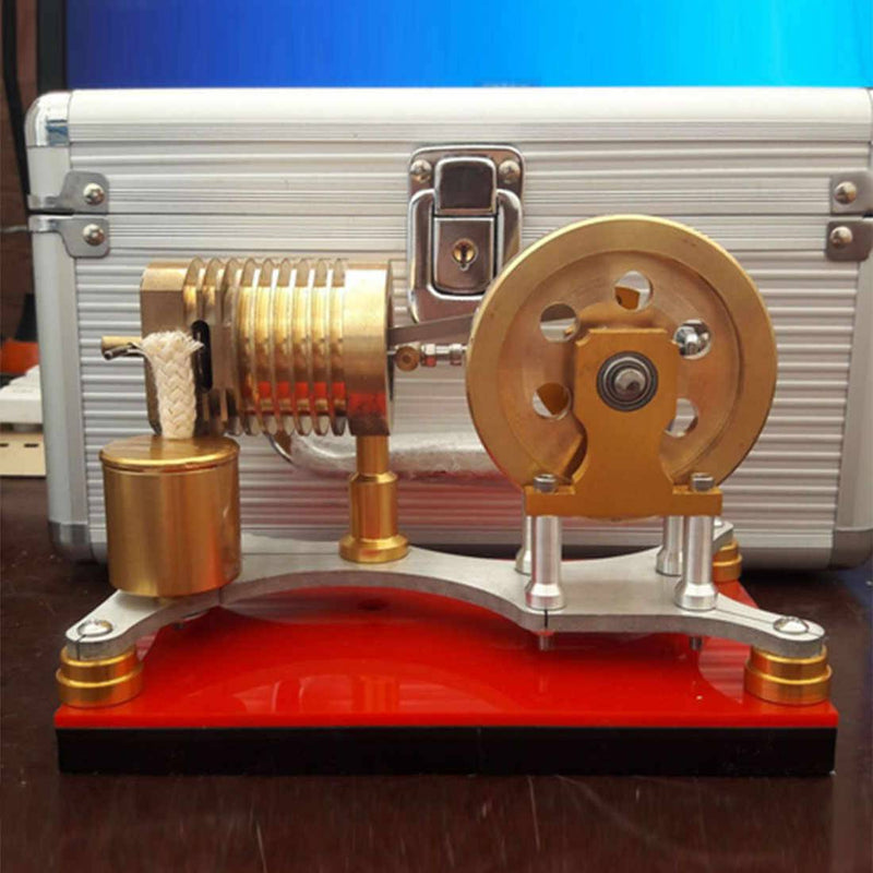 Hot Air Vacuum Flame Licker Stirling Engine Model Model Engine Kit in Strirlingkit - stirlingkit