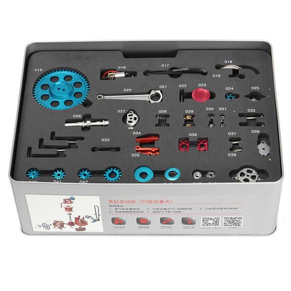 Car Engine Model All-metal Craftsmen Mini Single-cylinder High Challenge Assembled Model Collection - stirlingkit