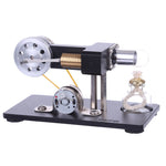 STEM Hot Air Stirling Engine Model Generator STEAM DIY Physics Science Experiment Kit - stirlingkit
