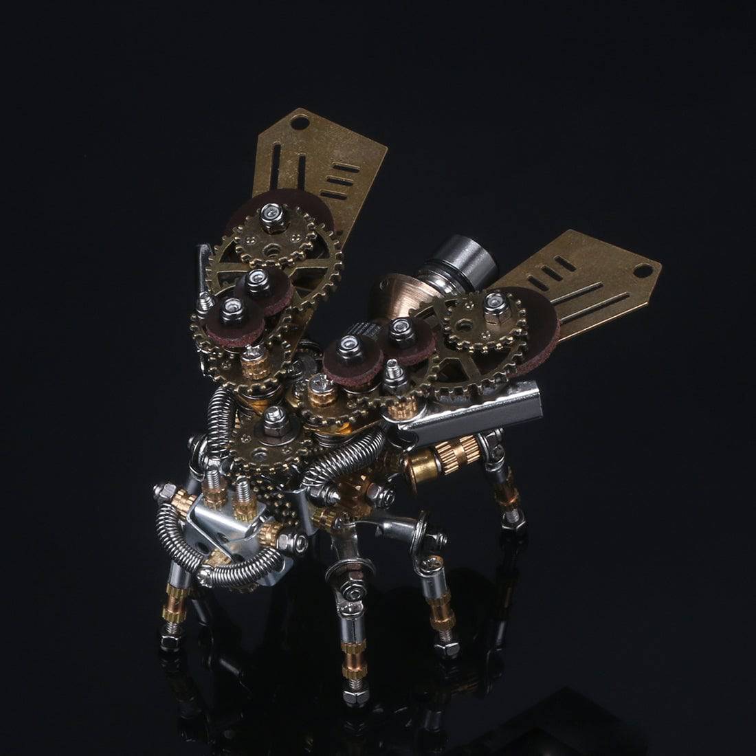 265Pcs Metal Insect Puzzle Model Kit 3D DIY Mechanical Assembly Jigsaw Crafts - Fire Fly - stirlingkit
