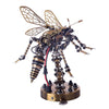 3D Stainless Steel Insects Puzzle Model Kit DIY Sound Control Mechanical Wasp Assembly Jigsaw Crafts - stirlingkit