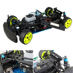 HSP 94122 1:10 Fuel Drift Car Chassis Frame Kit with GT2B Remote Control Compatible with Toyan VX Engine - stirlingkit