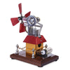 Stirling Engine Model Windmill Fan Cabin Shape Creative External Combustion Engine Kit - stirlingkit