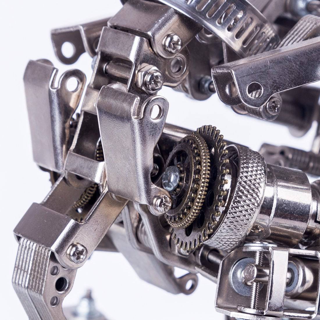 DIY Metal Mechanical Explorer 3D Assembly Puzzle Model Kit - stirlingkit