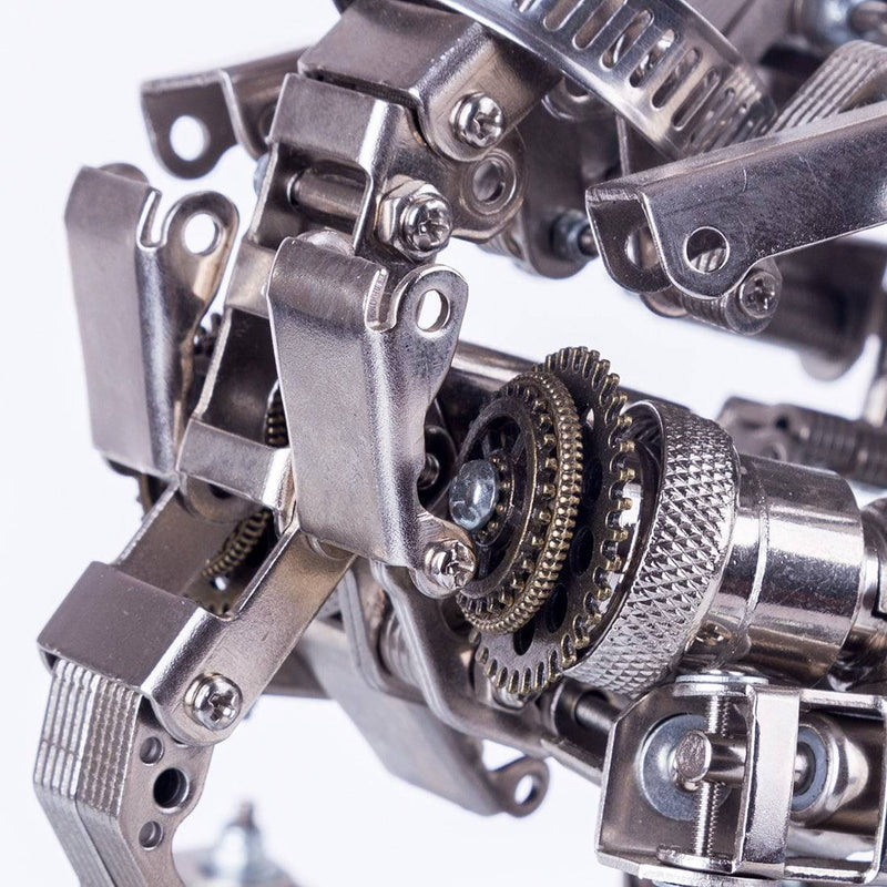 DIY Metal Mechanical Explorer 3D Assembly Puzzle Model Kit - stirlingkit