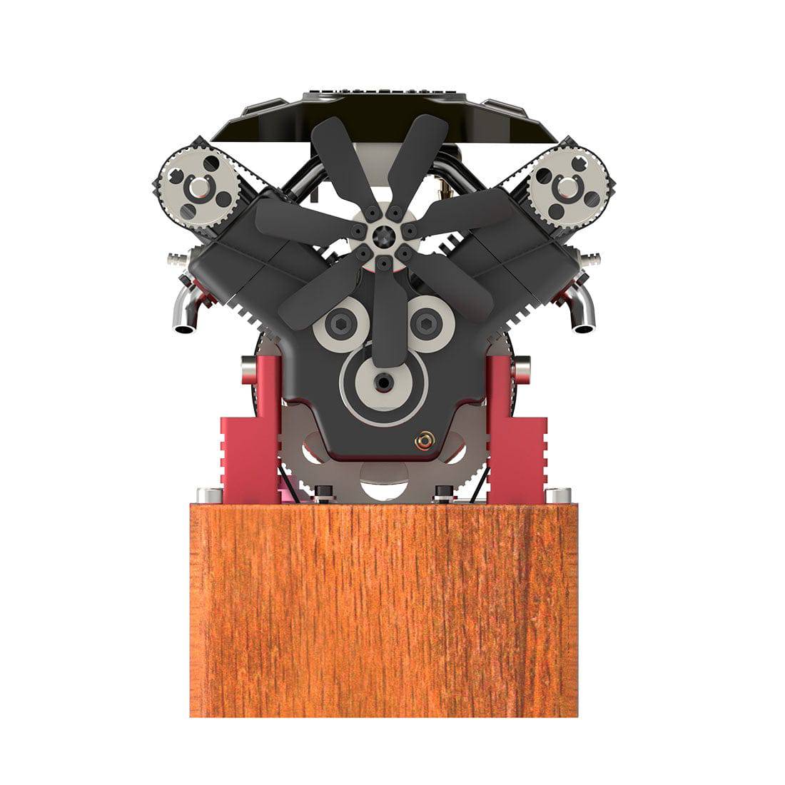 TOYAN V4 Engine Four Cylinder Four Stroke Methanol RC Engine FS-V400A - stirlingkit