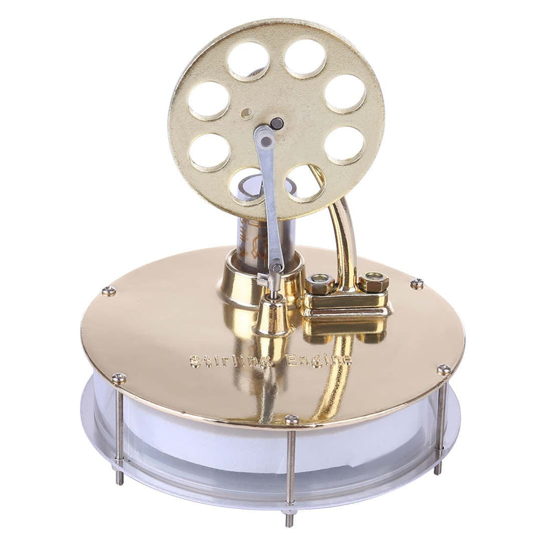 Low Temperature Stirling Engine Kit Golden Stirling Engine Model - stirlingkit