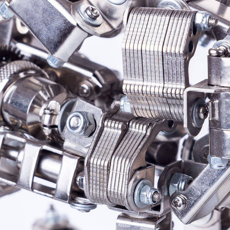 DIY Metal Mechanical Explorer 3D Assembly Puzzle Model Kit - stirlingkit
