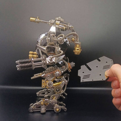 DIY Mechanical Watch Metal Assembly Mecha Creative Decor Model - stirlingkit