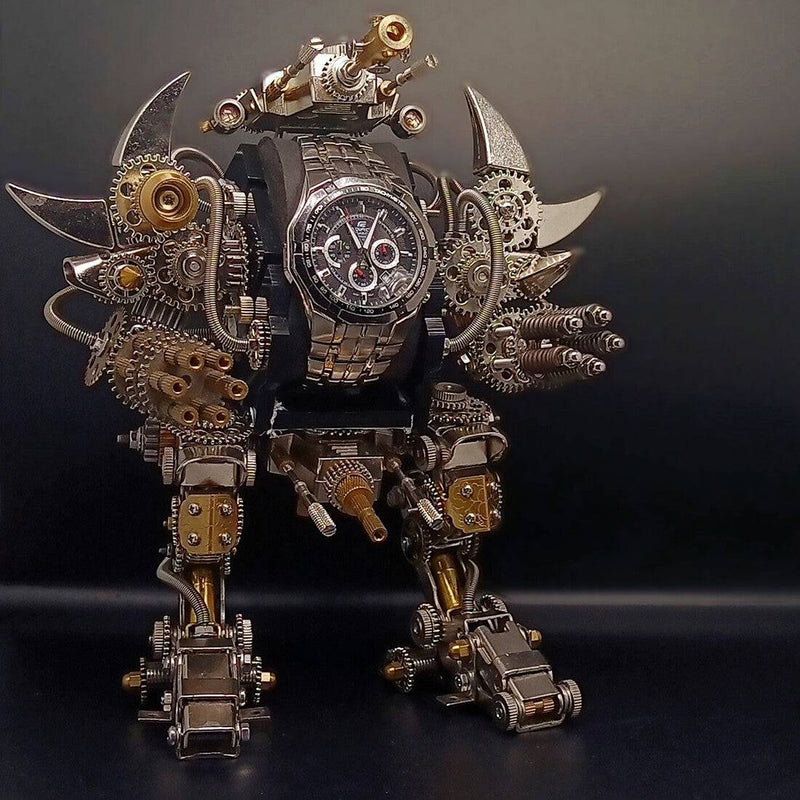 DIY Mechanical Watch Metal Assembly Mecha Creative Decor Model - stirlingkit