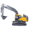 E111-003 1/14 2.4G Remote Control Hydraulic Excavator Engineering Construction Vehicle Model Toy - RTR Version Yellow - stirlingkit