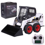 E116-003 1/14 2.4G Alloy Hydraulic Skid Steer Loader Engineering Bulldozer Construction Remote Control Vehicle - RTR Version - stirlingkit