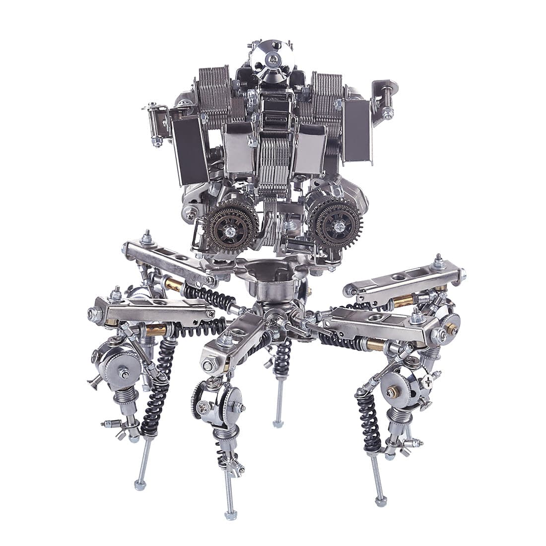 DIY Metal Mechanical Explorer 3D Assembly Puzzle Model Kit - stirlingkit