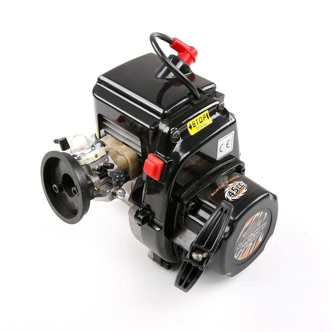 45CC 2 Stroke 4 Bolt Engine RC Engine Gas Engine For 1/5 Rovan HPI KM ...