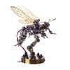 3D Stainless Steel Insects Puzzle Model Kit DIY Sound Control Mechanical Wasp Assembly Jigsaw Crafts - stirlingkit