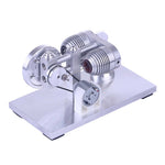 Stirling Engine Model Aluminium Alloy Quartz Heating Tube Stirling Educational Motor Kit - stirlingkit