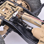 HG P408 1/10 2.4G 4WD 16CH 30km/h RC Model Car Light Sound Function U.S.4X4 Truck without Battery Charger - stirlingkit