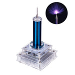 Desktop Lightning Bluetooth Music Tesla Coil Plasma Speaker with AC100-240V Adapter Experiments Toy- US Plug - stirlingkit