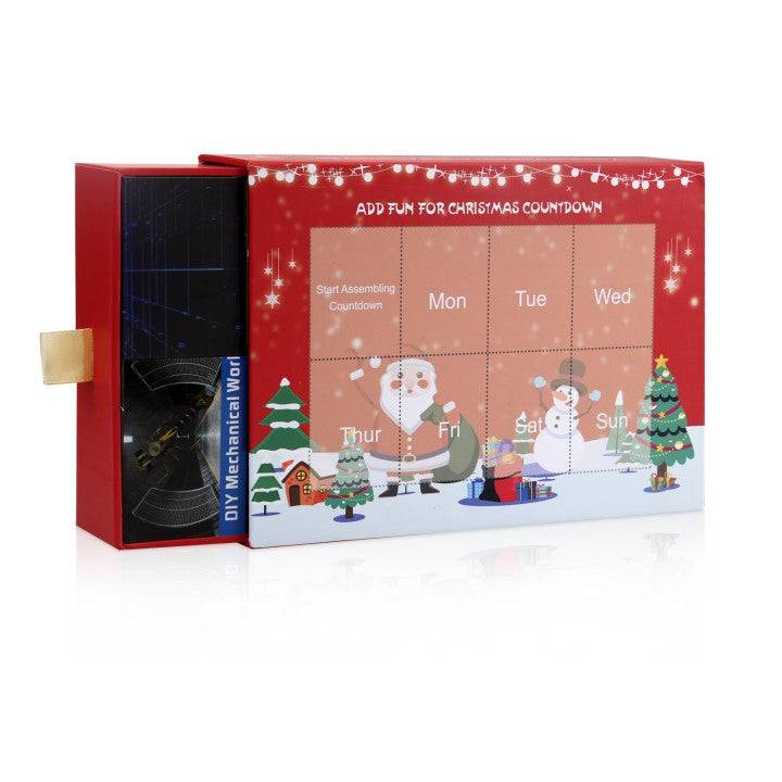 Exquisite Mechanical Insect Assembly Model Week Series Christmas Gift Set - stirlingkit