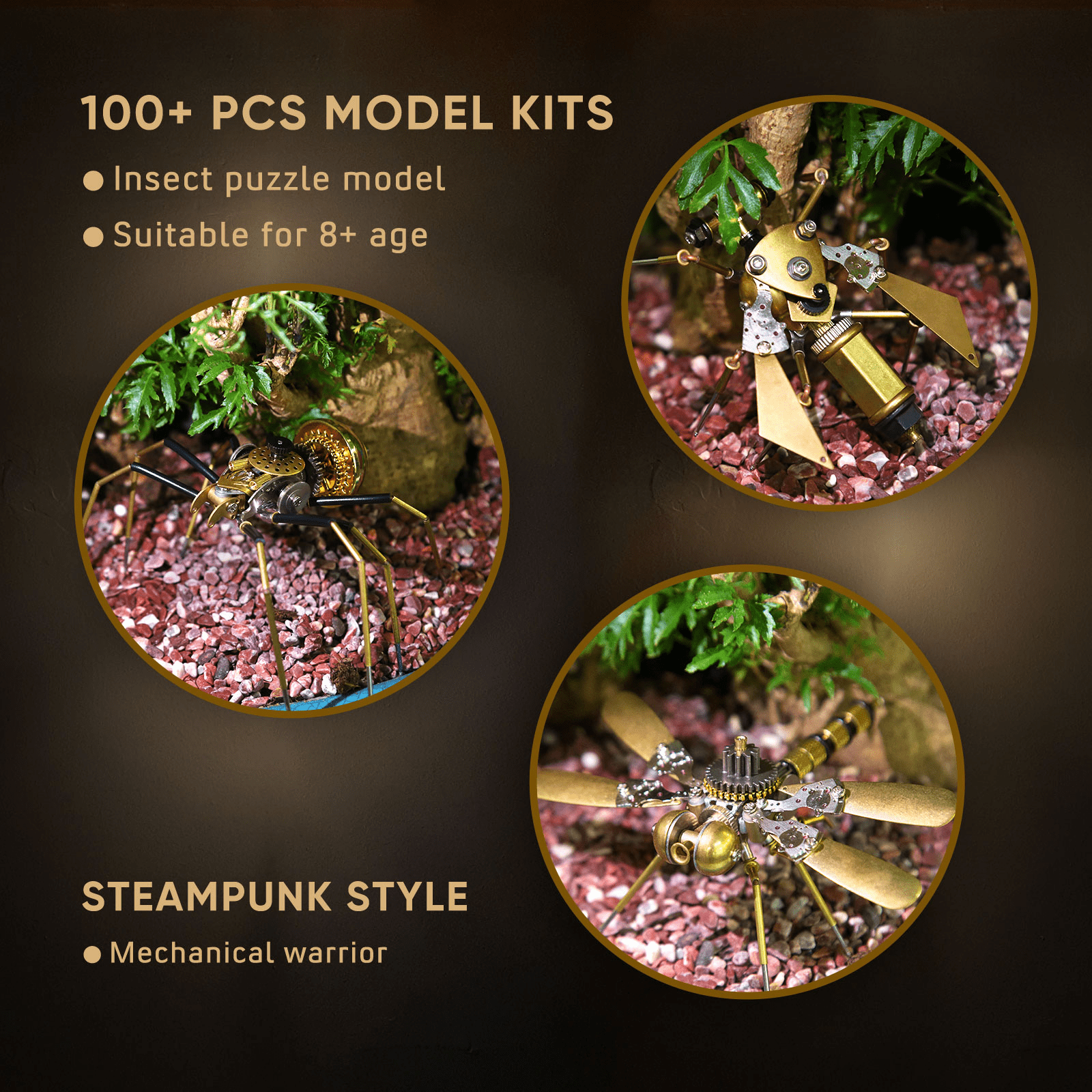Exquisite Mechanical Insect Assembly Model Week Series Christmas Gift ...