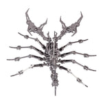 3D Metal Puzzle Scorpion DIY Model Kit Detachable 3D Jigsaw Puzzles - stirlingkit