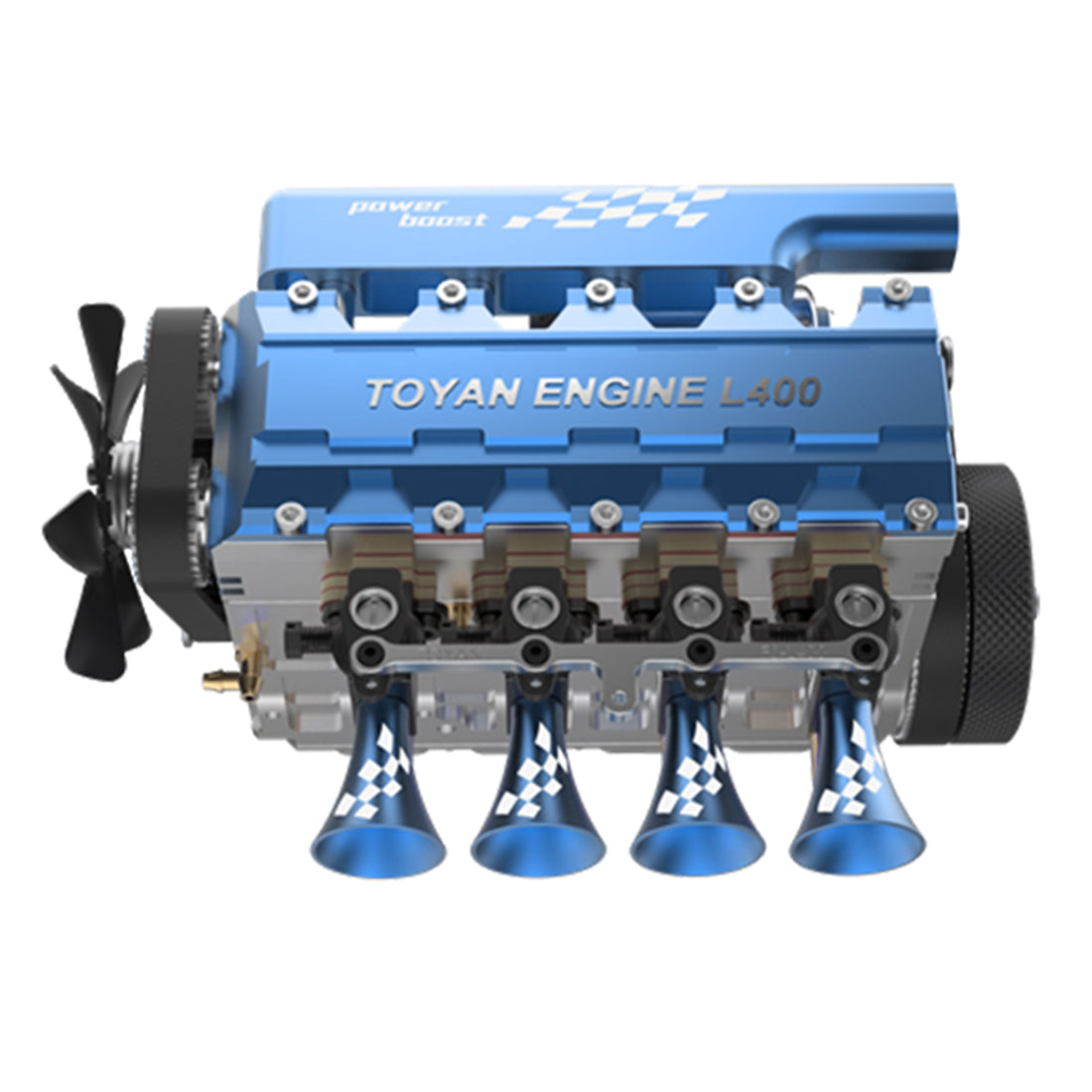 FS-L400 Inline 4 Cylinder 4 Stroke  Assembly Engine Model - stirlingkit