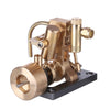 Mini Inline Double-cylinder Swing Steam Engine Model (without Boiler) - stirlingkit