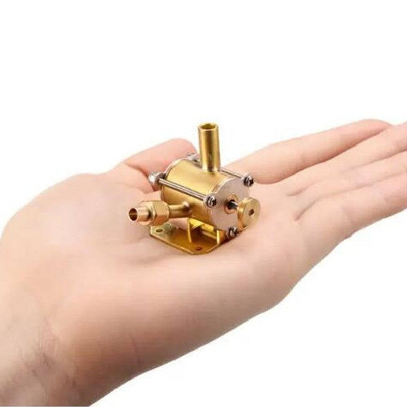 Mini Steam Mini Steam Engine High Speed Turbine Model DIY Project Part Science Toy ...