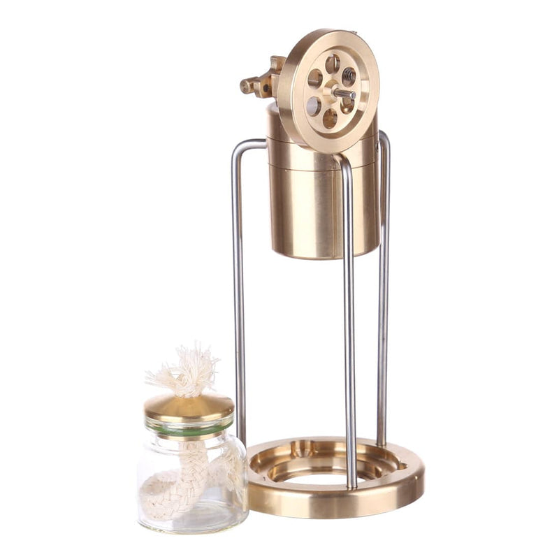 Microcosm Mini Live Steam Engine Brass Stirling Engine Model Science Education - stirlingkit