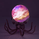 1060PCS Steampunk Mechanical Octopus Metal Model Kits with Jupiter Moon Lamp - stirlingkit