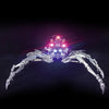 203PCS DIY Mini 3D Metal Spider Beast with Led Light Model Building Kit Toys - stirlingkit